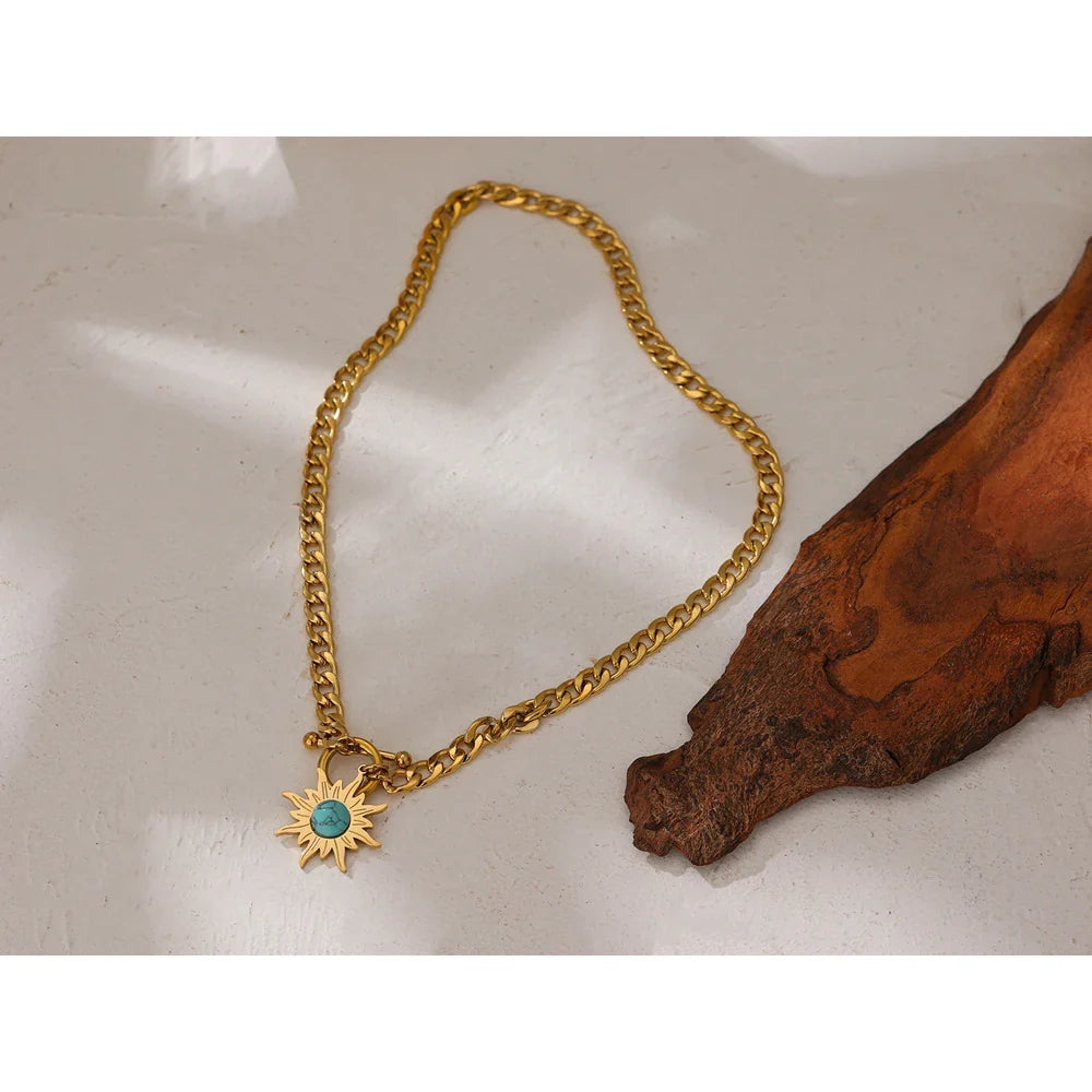 Sunflower Necklace