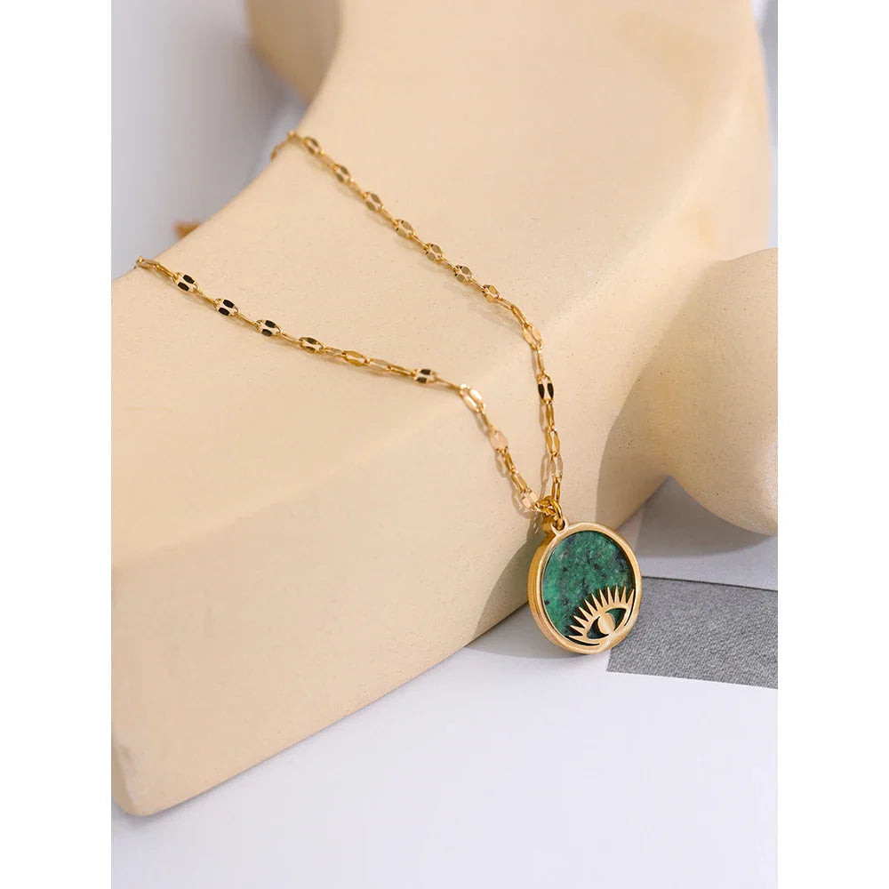 Oval Paperclip Necklace