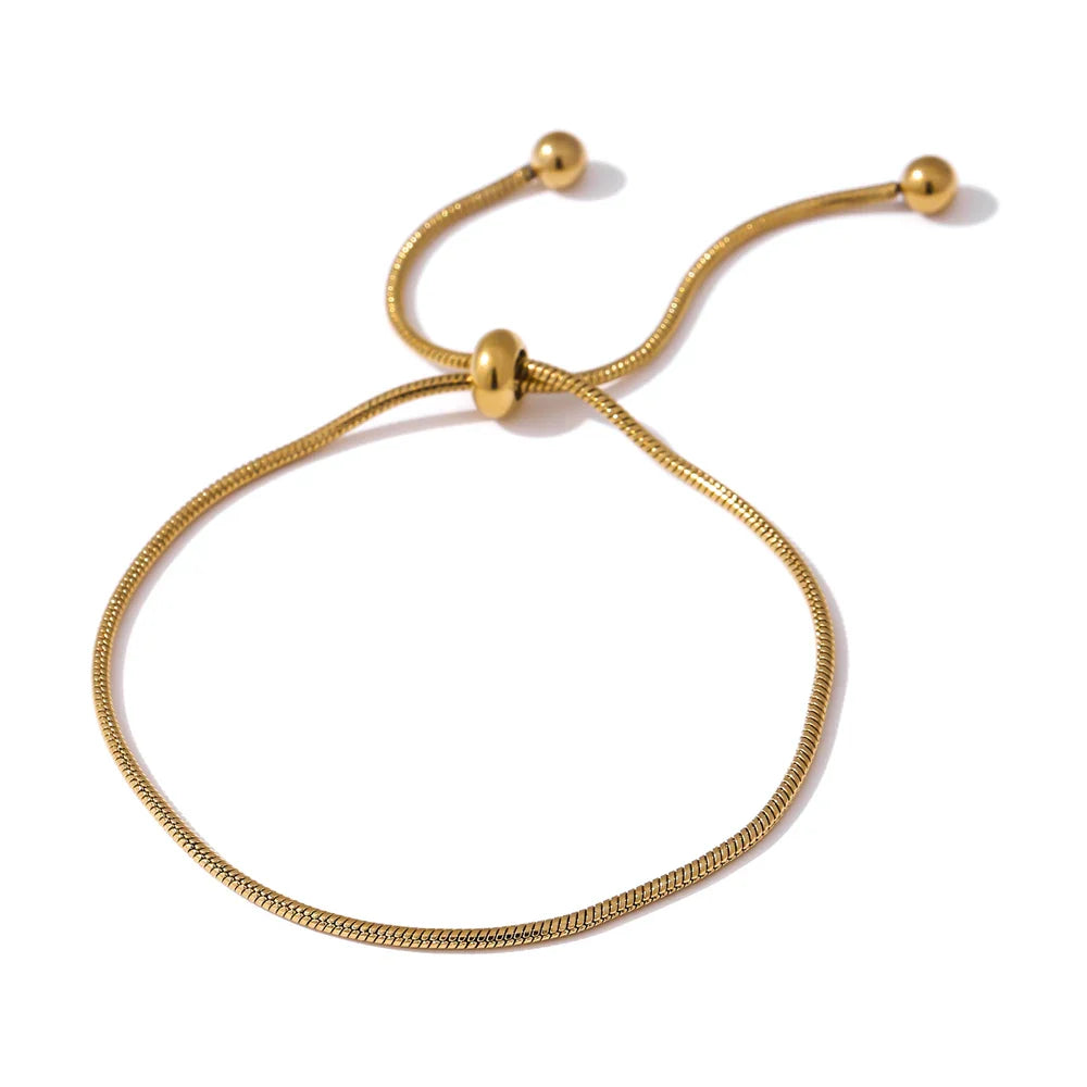 Retractable Snake Chain Bracelet