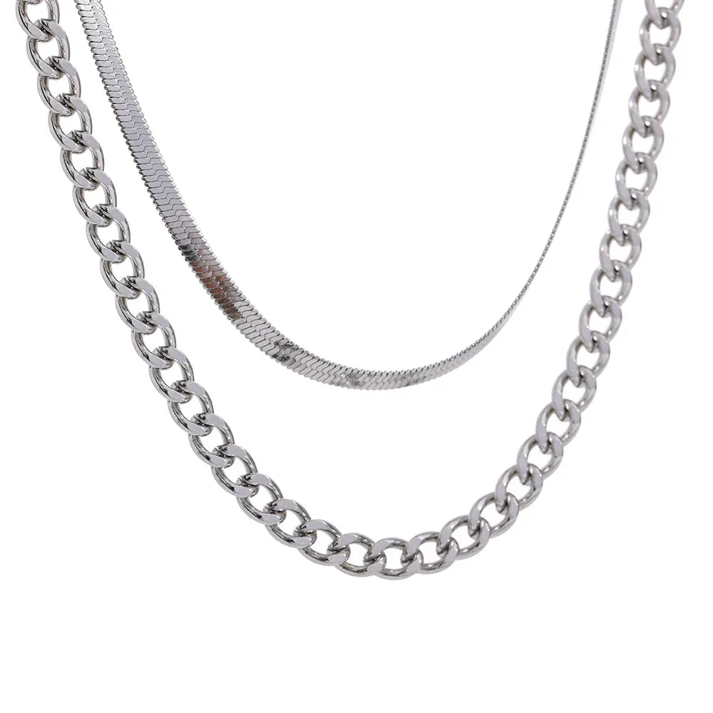 Layered Chain Necklace