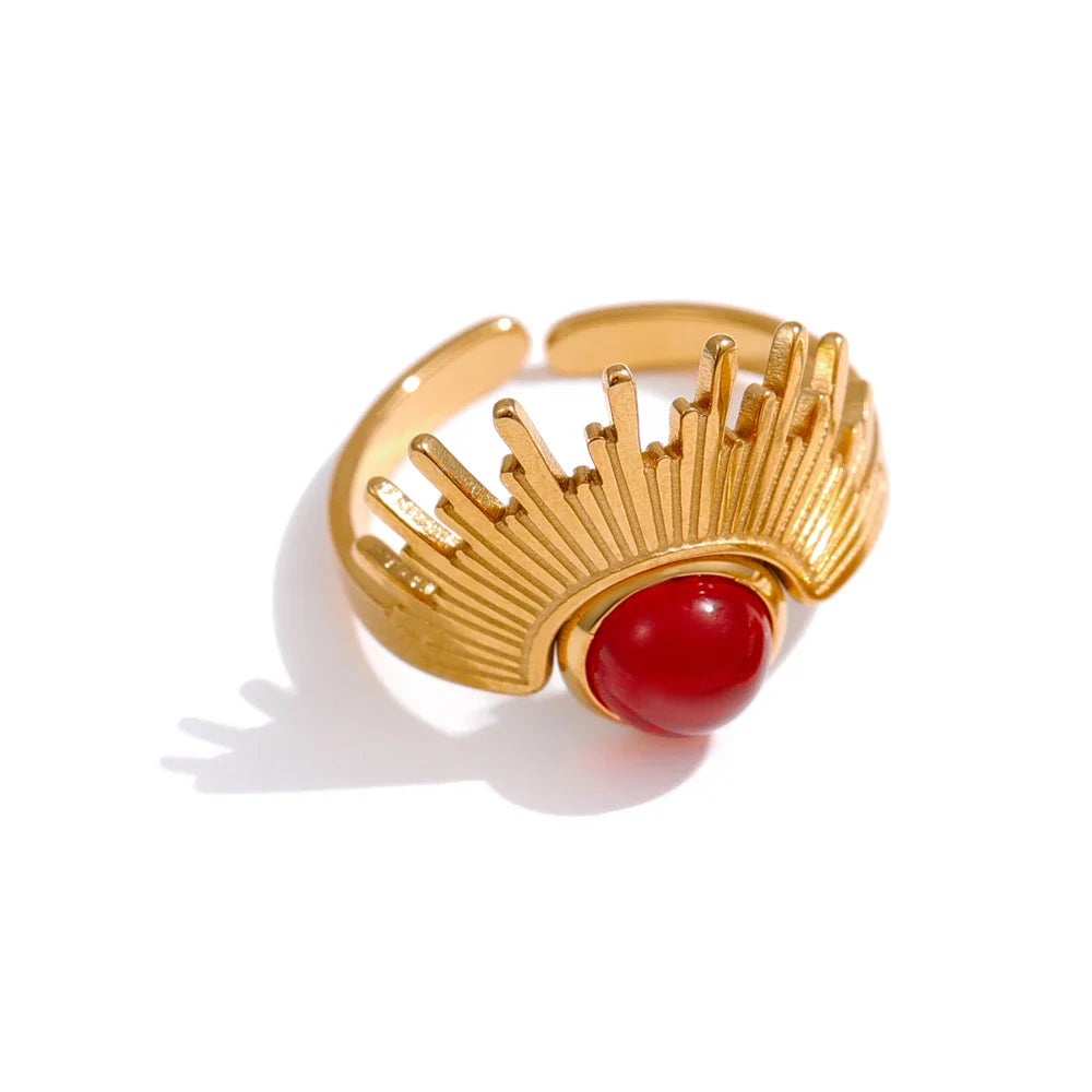 Gold Ring With Stone