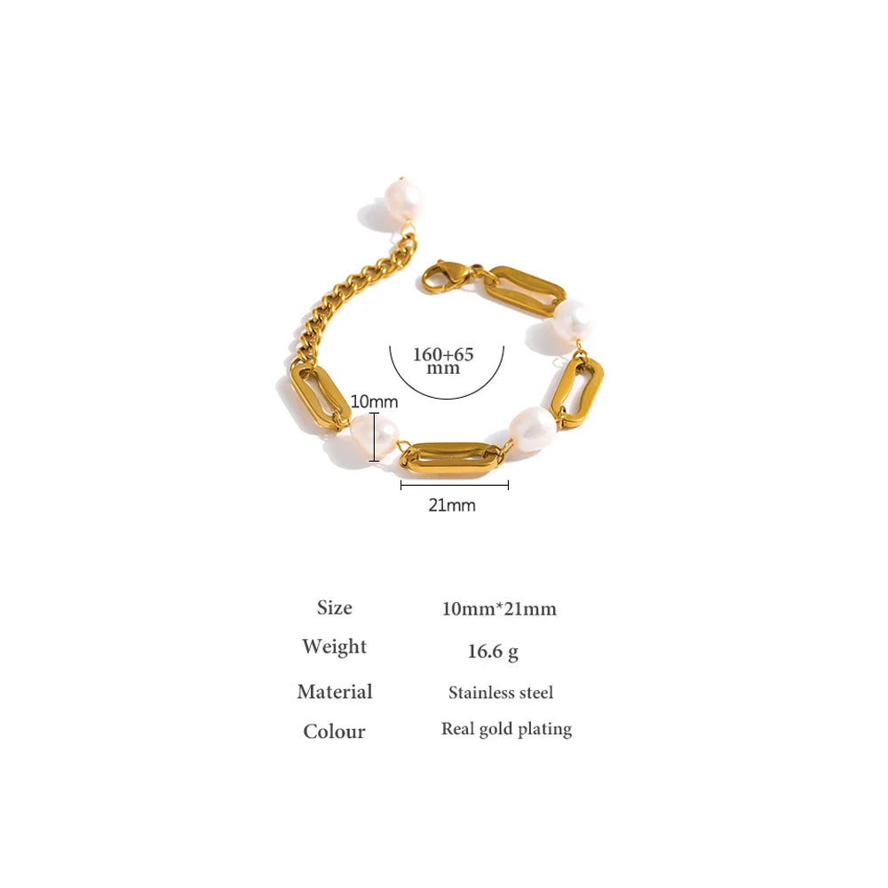 Bracelet Pearl Gold