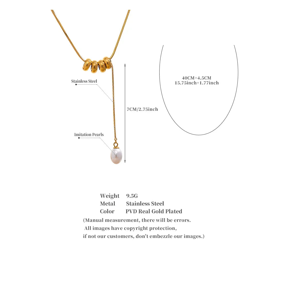 Pearl Drop Necklace