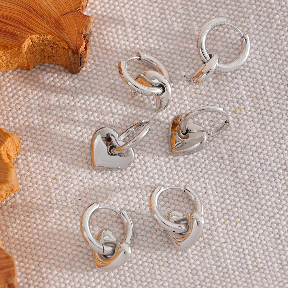 Moon And Star Earrings