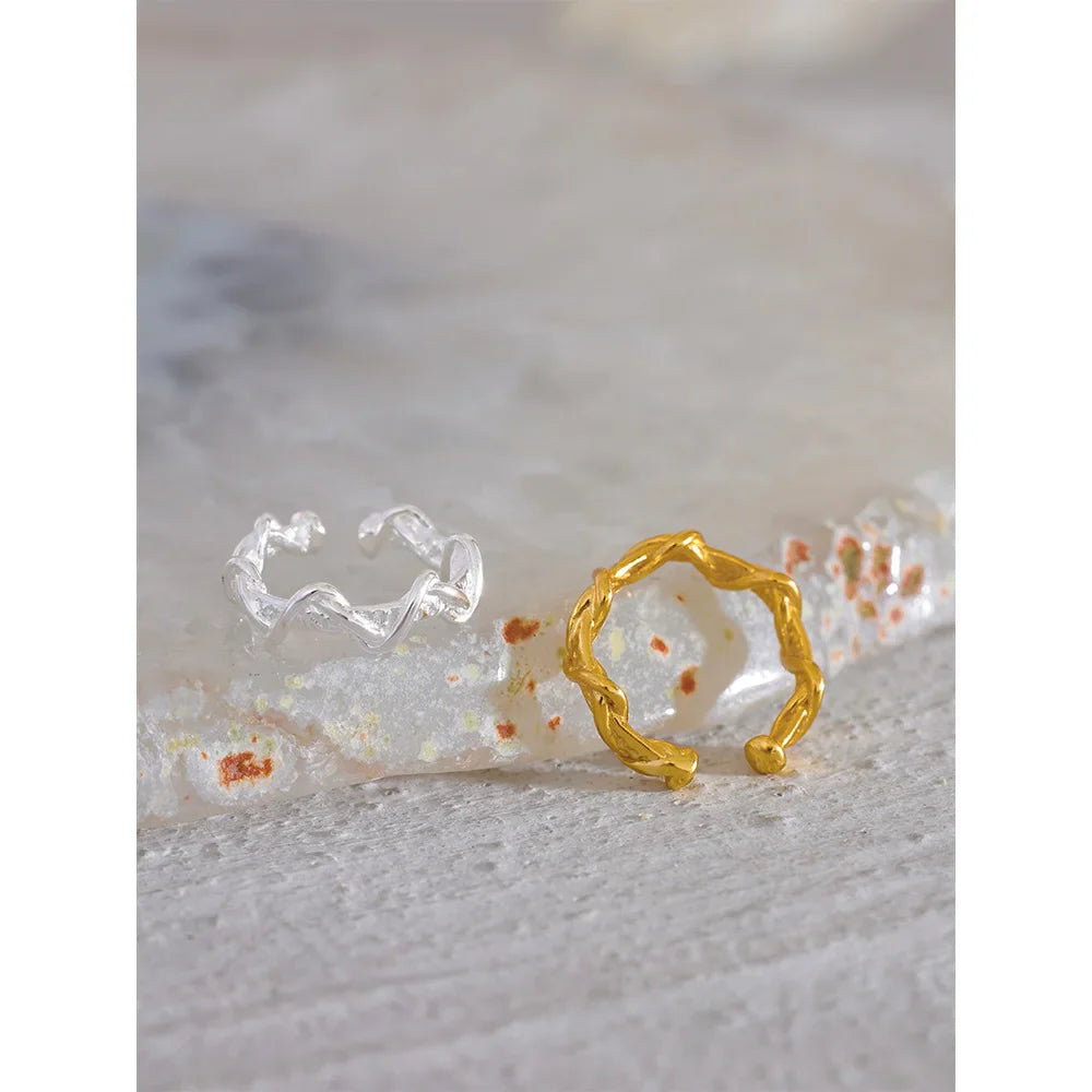 Sterling Silver Ear Cuffs