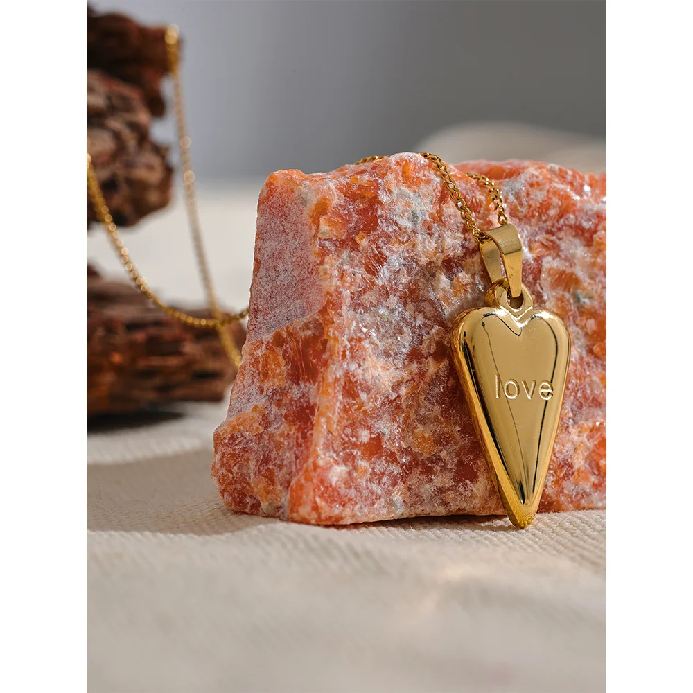 Engravable Heart Necklace