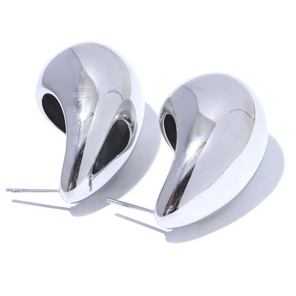 Water Drop Hollow Earrings