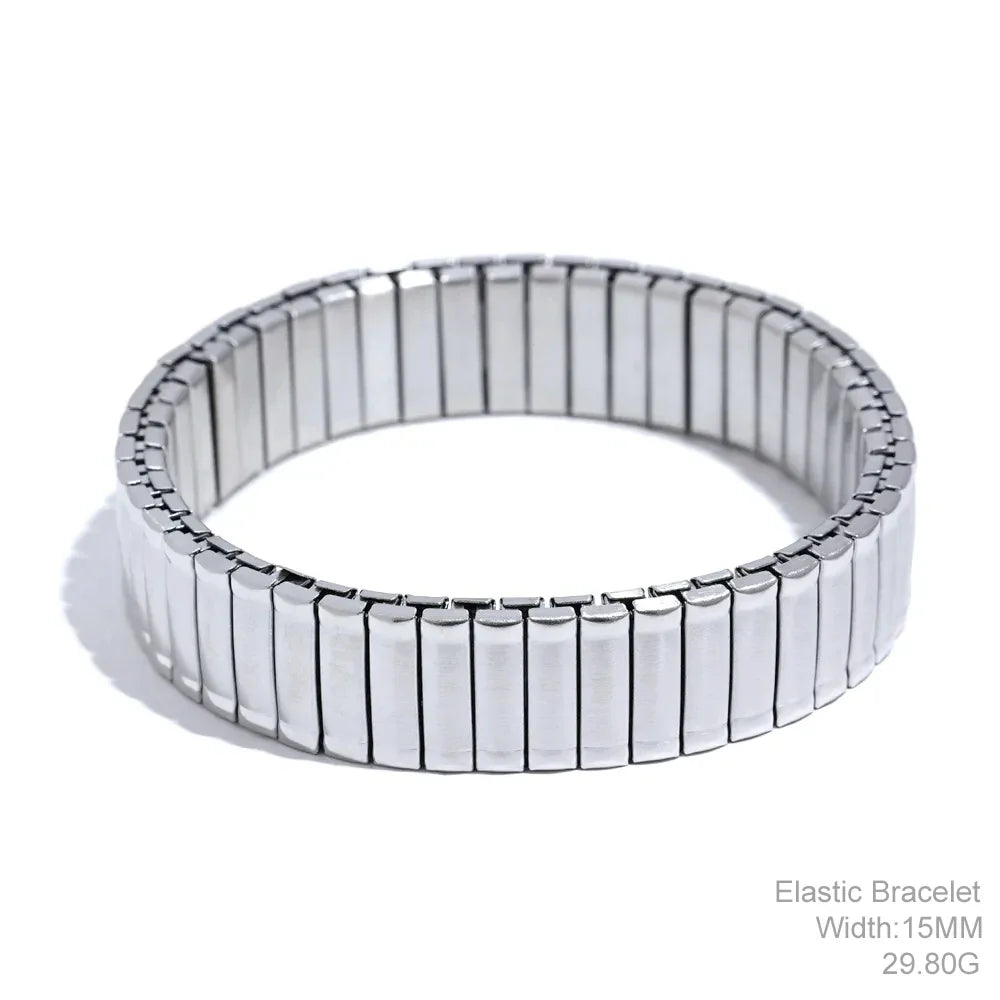 Wide Chain Bracelet