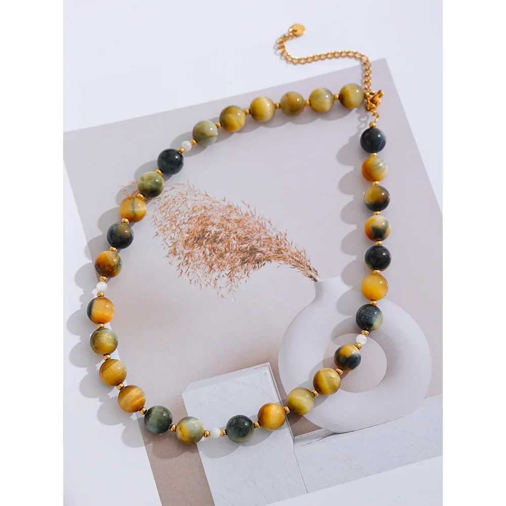 Stone Bead Necklace