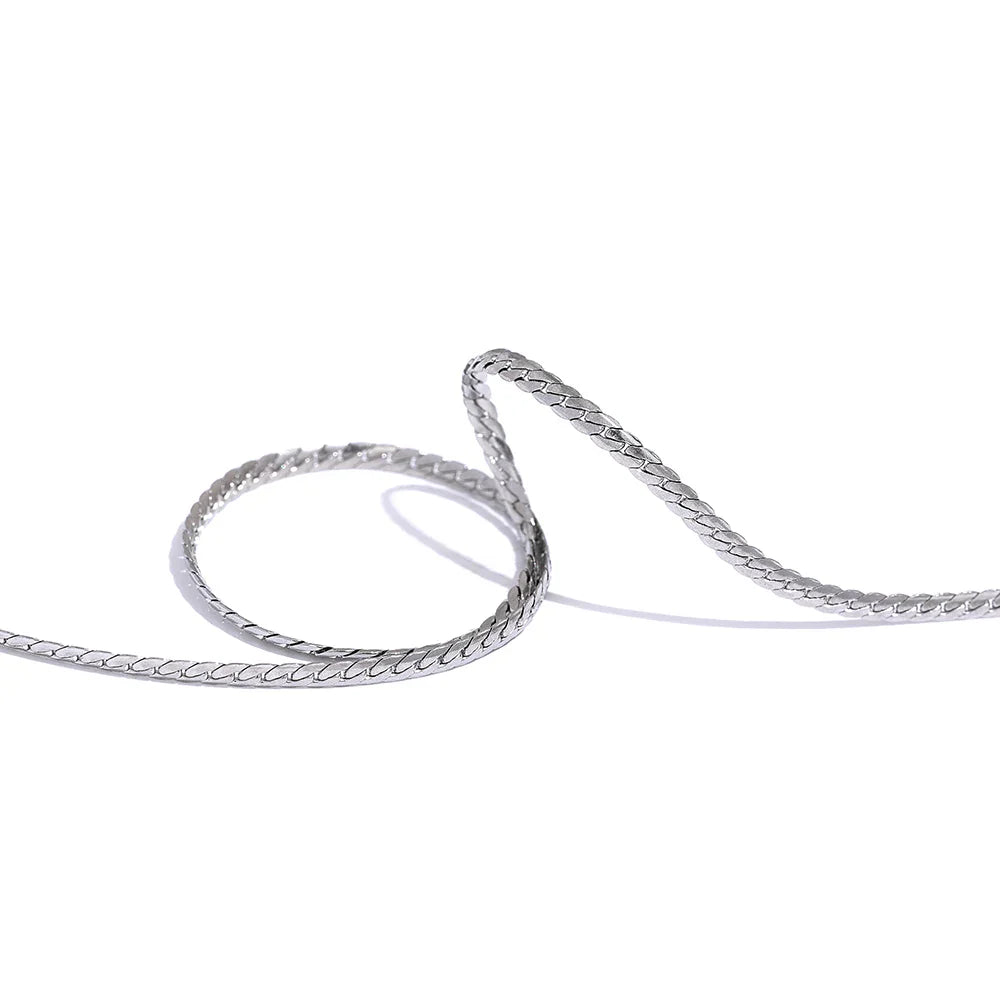 Minimalist Thin Chain Necklace