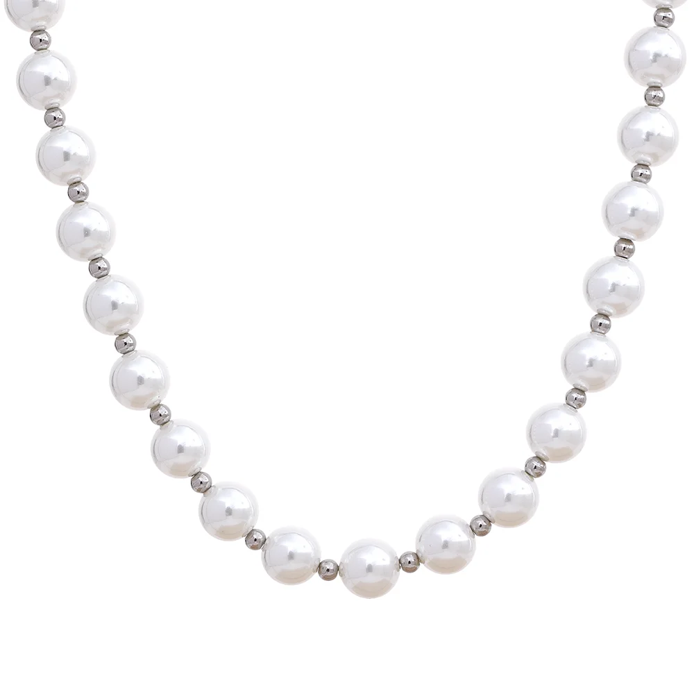 Chic Waterproof Pearl Necklace