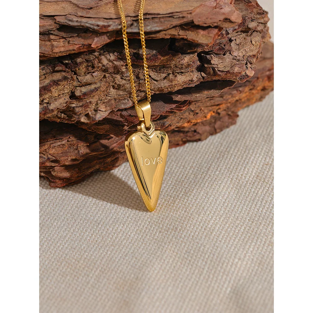 Engravable Heart Necklace