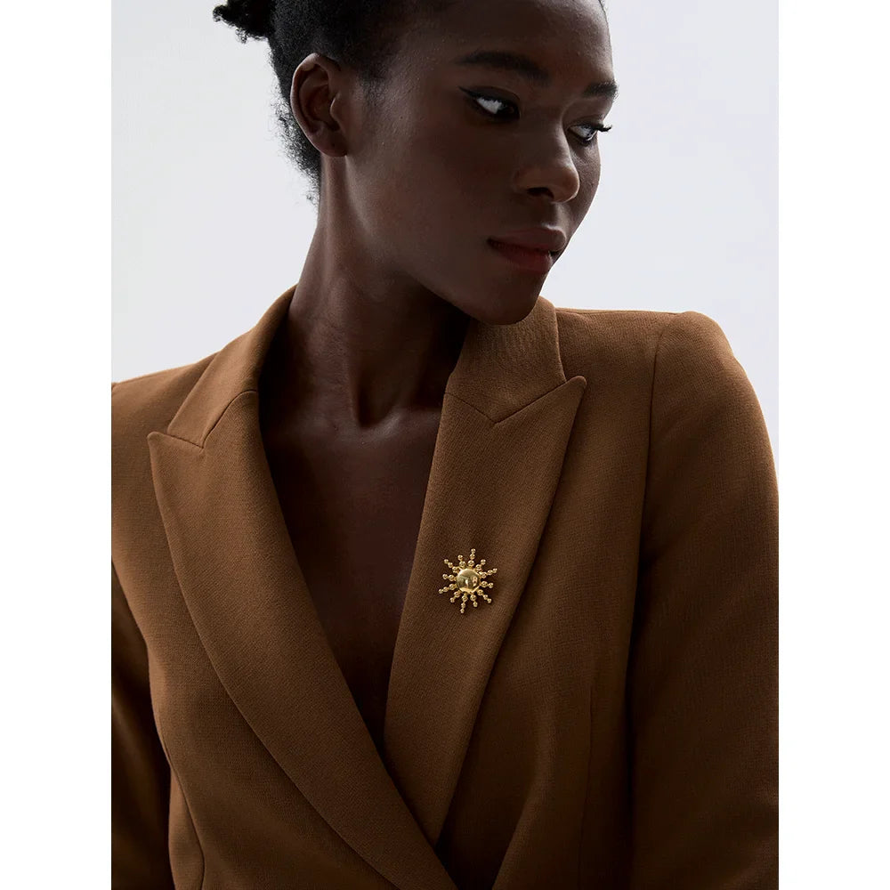 Sun Brooch