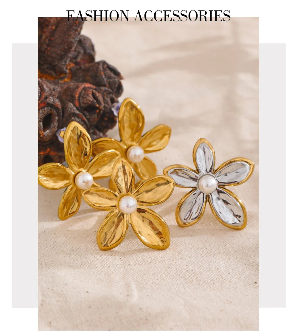 Silver Flower Ring