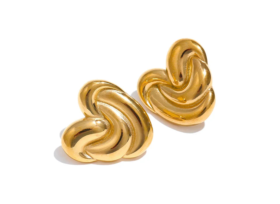 Heart studs