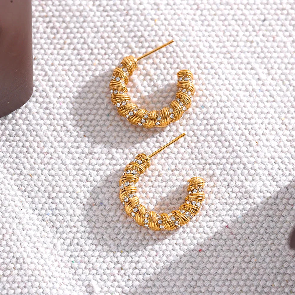 Half Hoop Earrings