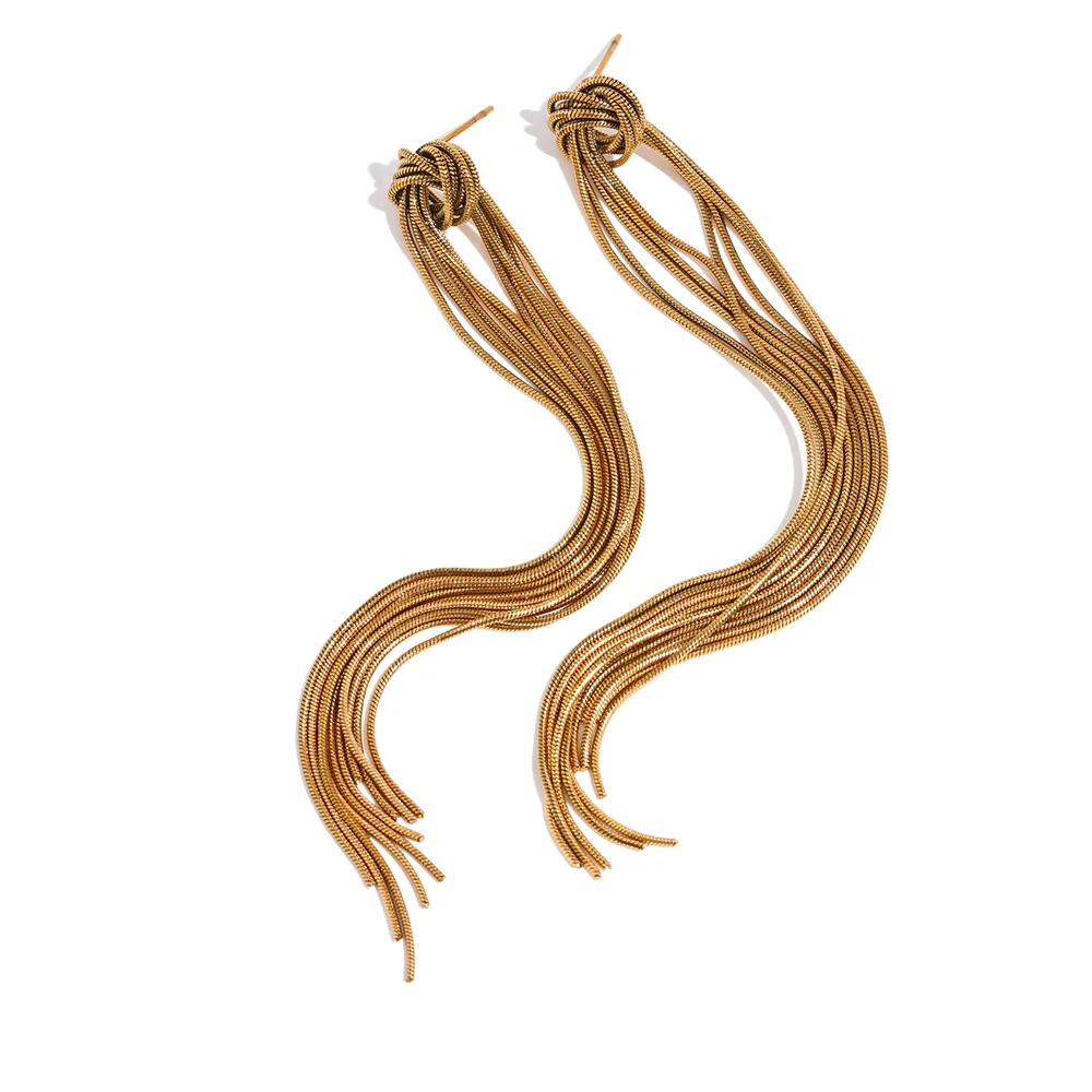Tassel Knot Earrings