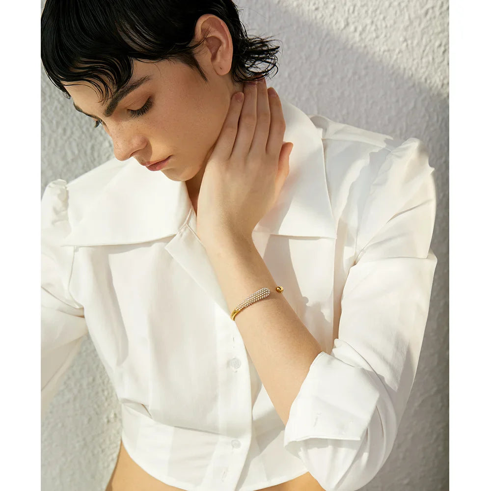Pearl Cuff Bracelet
