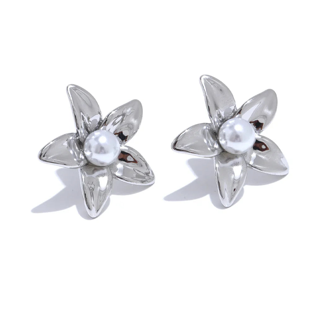 Flower Stud Earrings