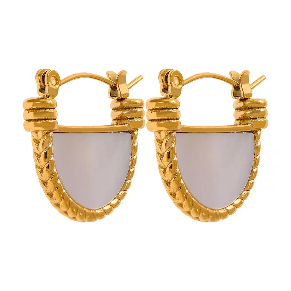 Opal Necklace Earring Set