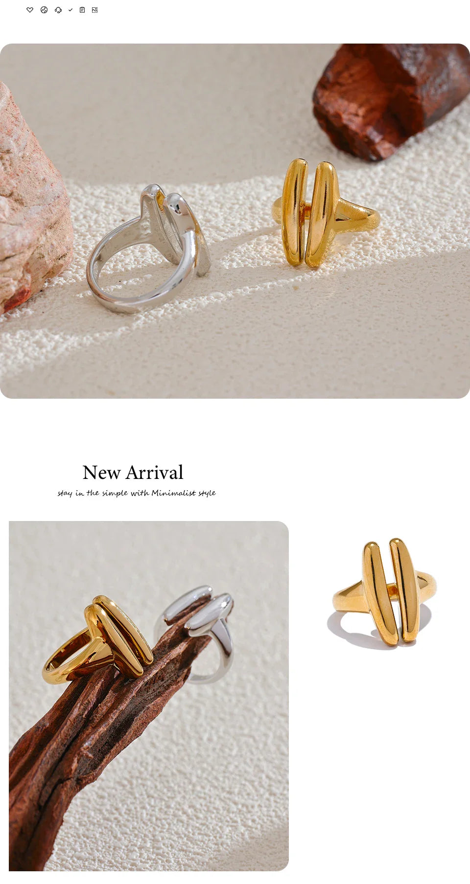 Chunky Gold Ring