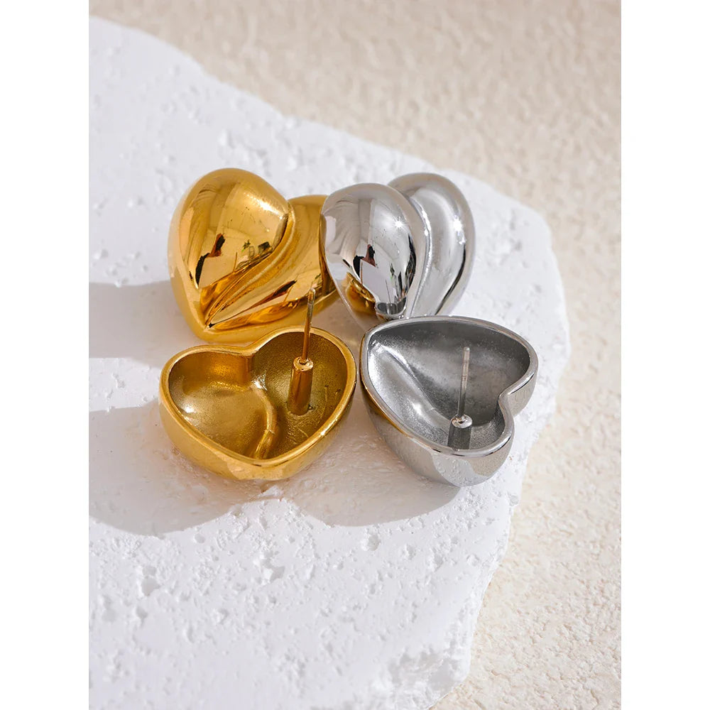 heart earrings