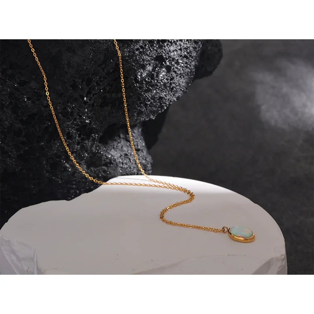 Moon Stone Necklace