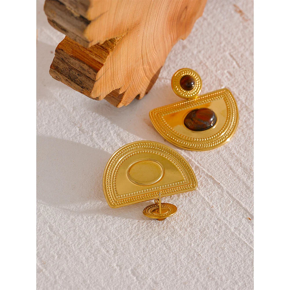 Tiger Earrings