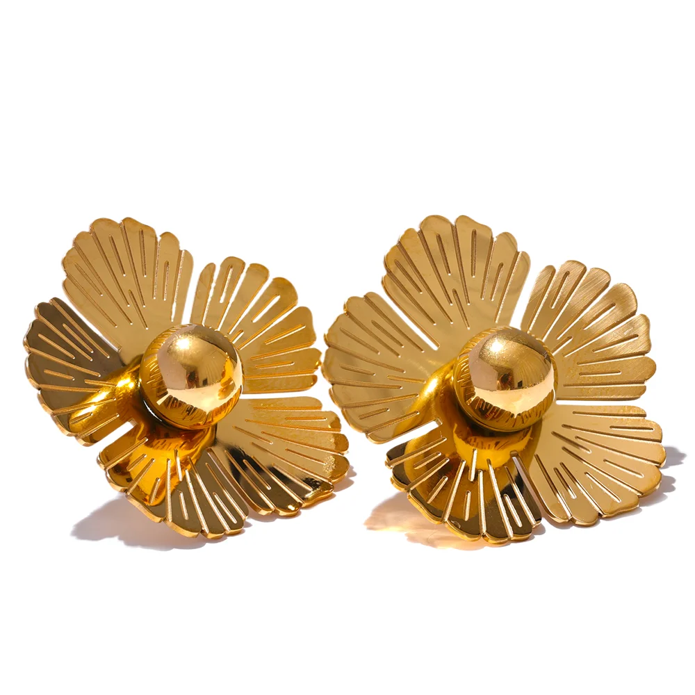 Flower Stud Earrings