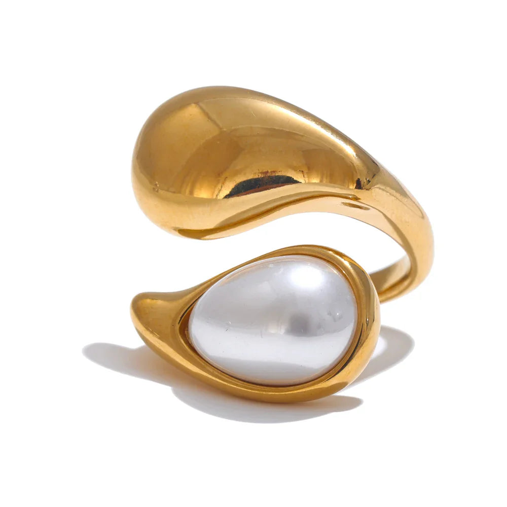 Pearl Gold Ring