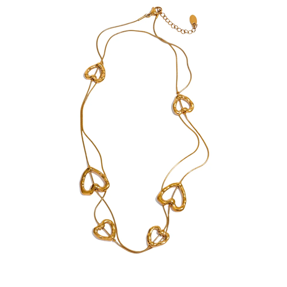 Heart Chain Necklace