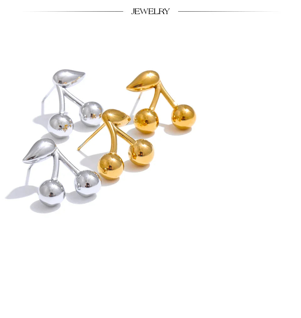 Cherry earrings