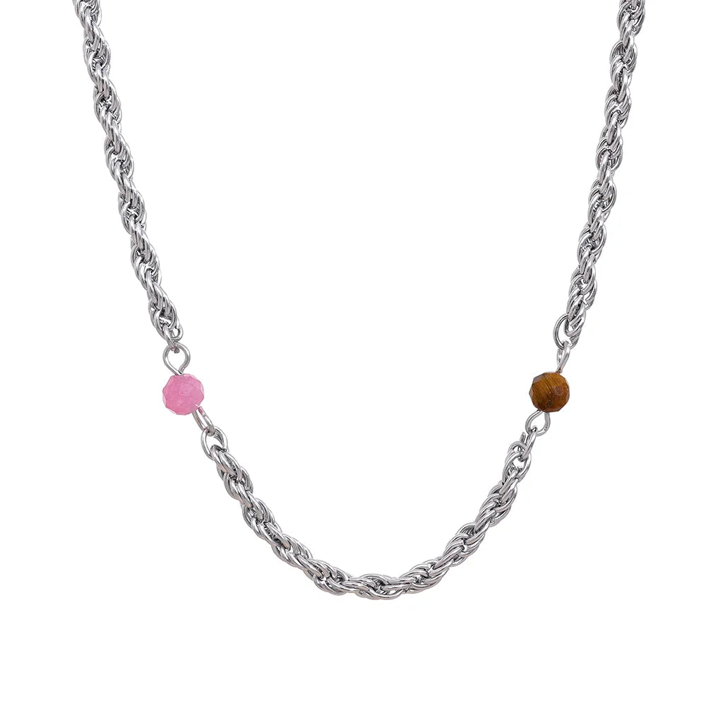 Colorful Stone Necklace