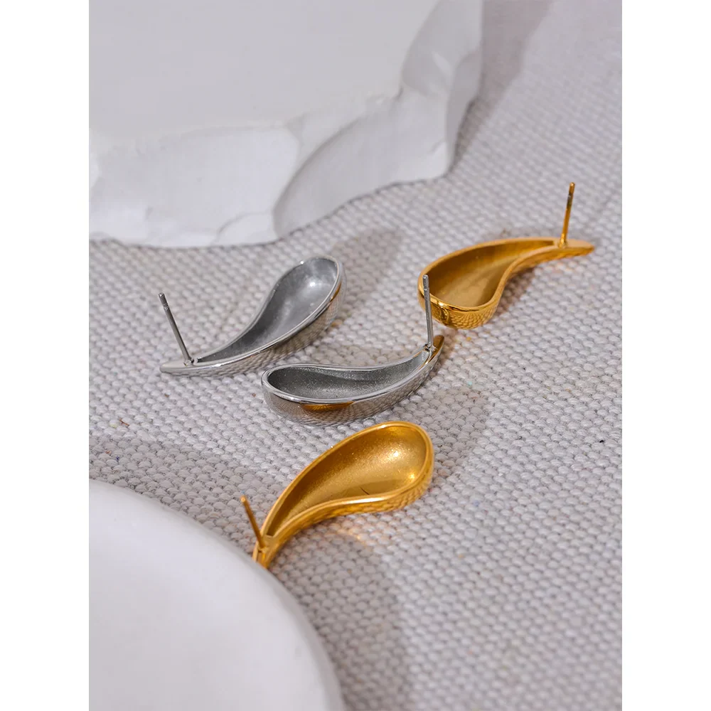 Water Drop Stud Earrings
