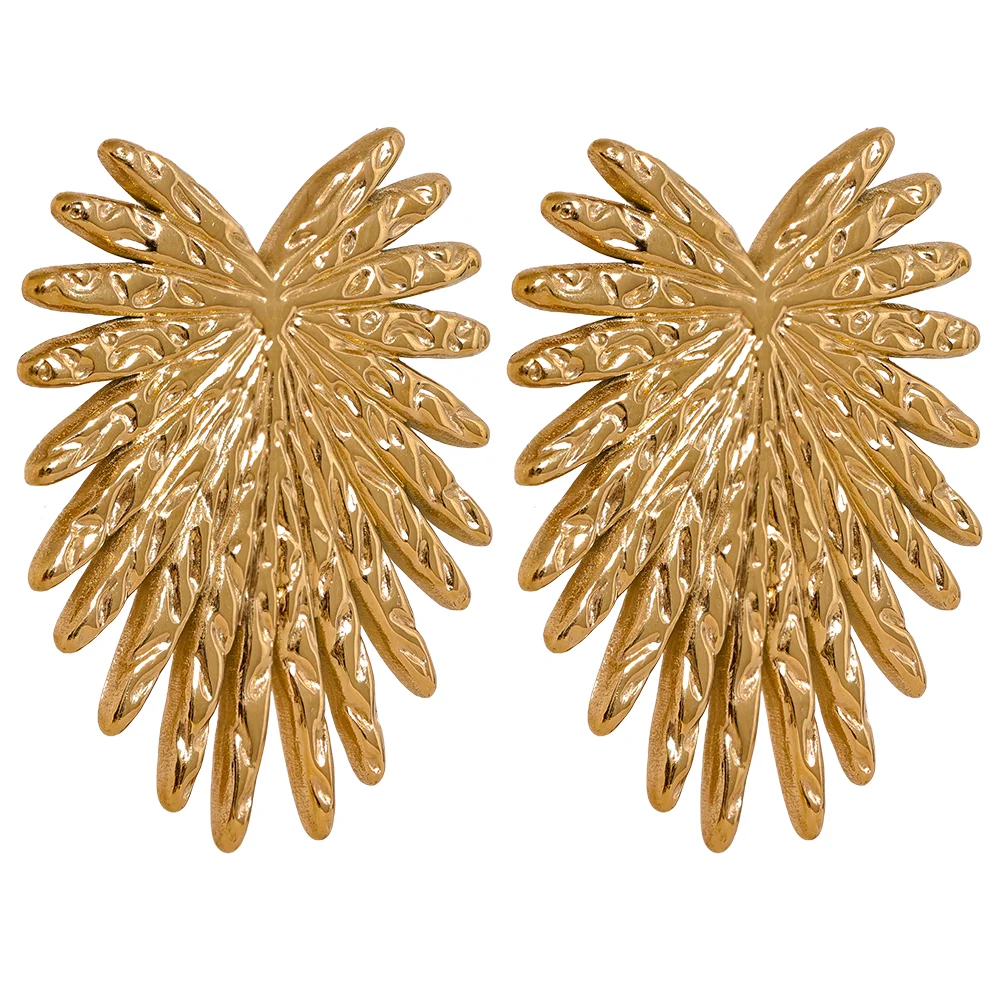Leaves Stud Earrings
