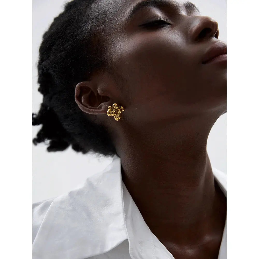 Geometric Creative Stud Earrings