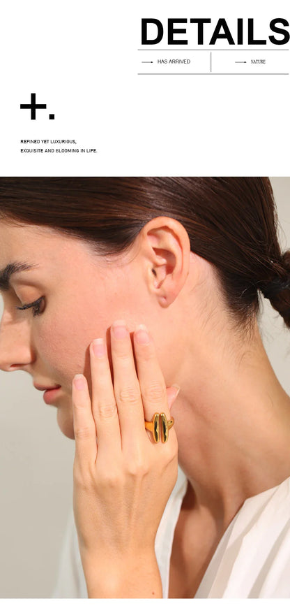 Chunky Gold Ring