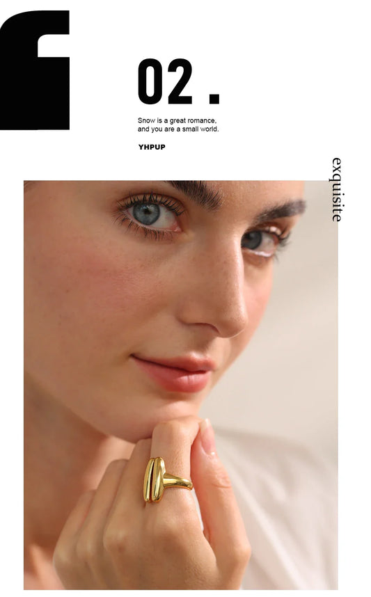 Chunky Gold Ring