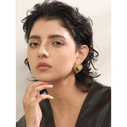 Heart shaped earrings