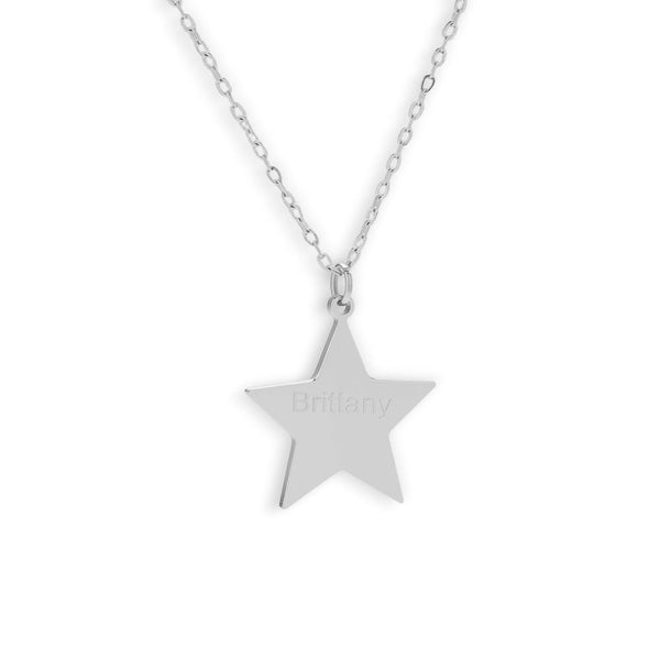 Custom/Personalized Star Pendant Necklace