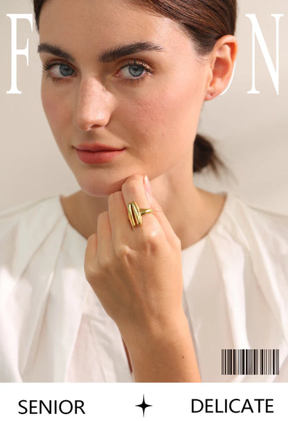 Chunky Gold Ring