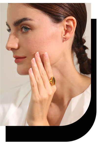 Chunky Gold Ring