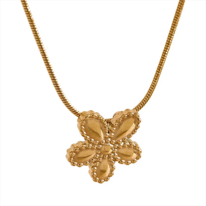 Flower Pendant Necklace
