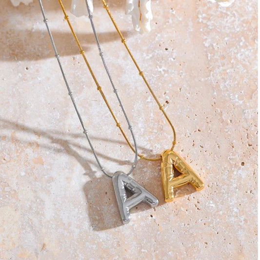 Gold Initial Pendant