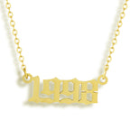 Golden Year Necklace