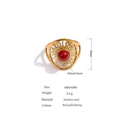 Gold Ring With Stone