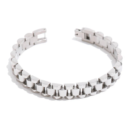 Heavy Metal Chain Bracelet