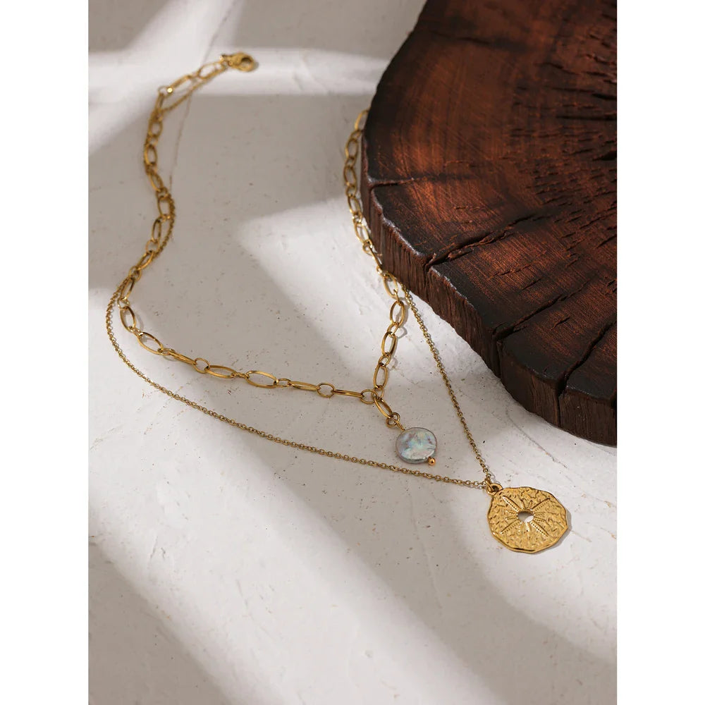 Layered Pearl Necklace