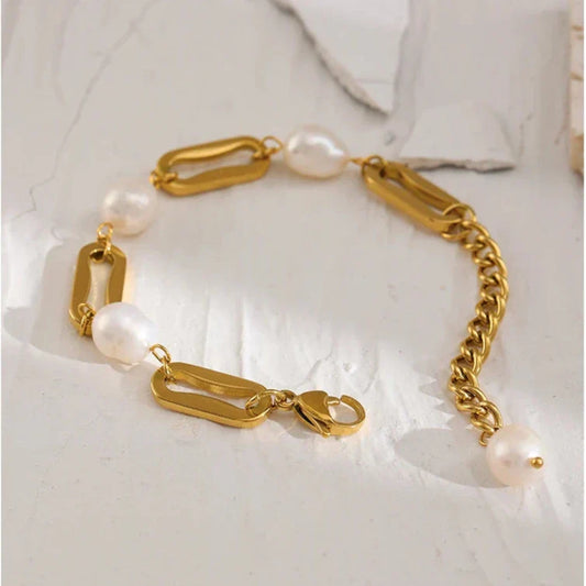 Bracelet Pearl Gold