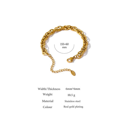 Gold Charm Bracelet
